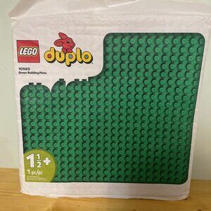 LEGO Duplo 15”x15” Green Building Plate 24x24 Dots Studs 10980